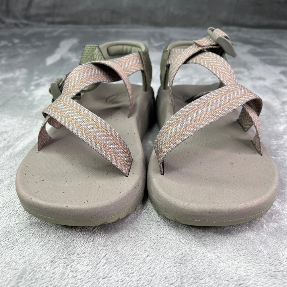 Chaco Cushz Sandals Men's 12 Frond Truffle Extra Cushioned Casual‎ Adjustable